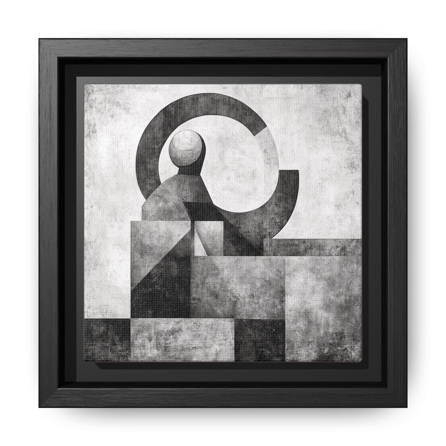 Sculpture In Black And White