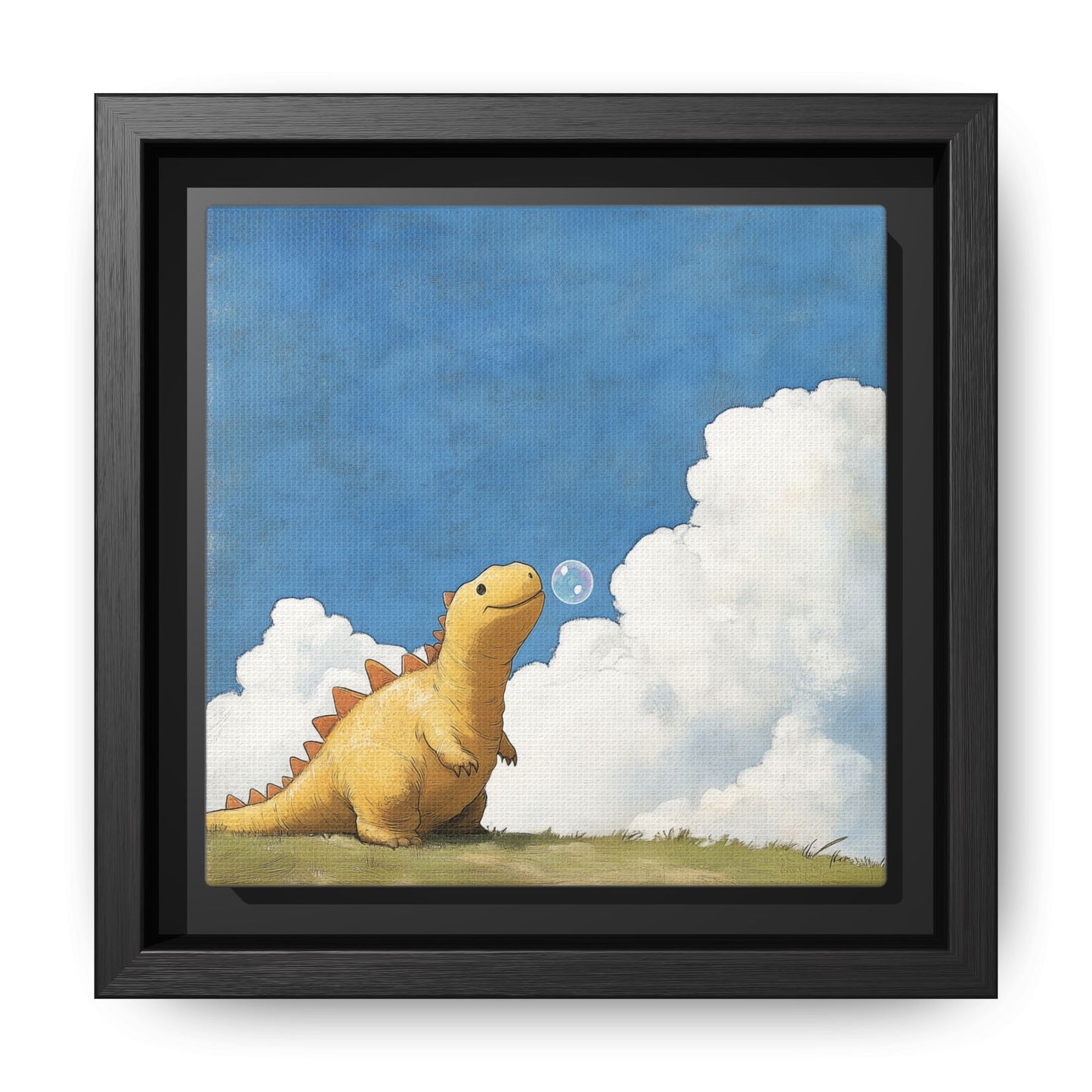 Stegosaurus And Bubbles